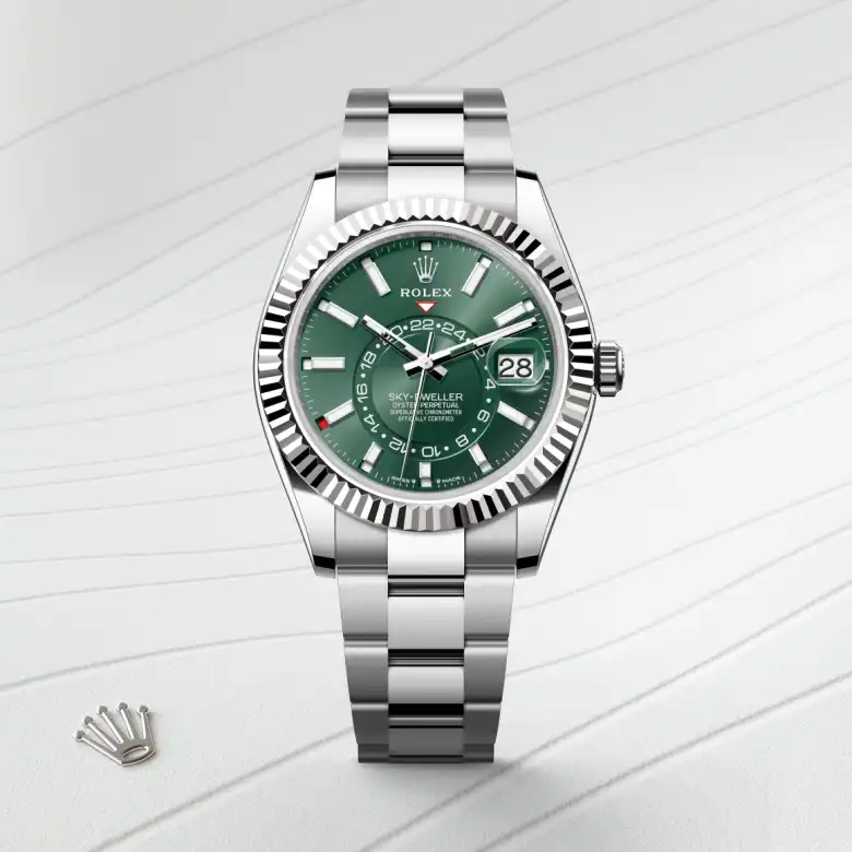 Rolex Sky-Dweller White Gold Rolesor Oystersteel, M336934-0001